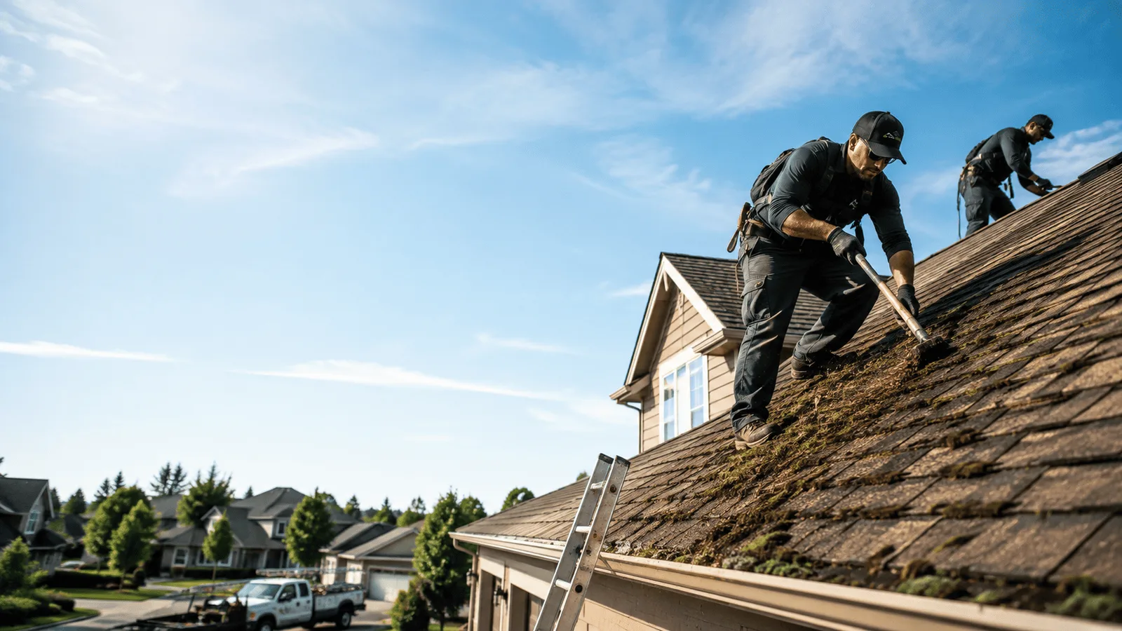 Roof Moss Removal in New Holland, OH near me